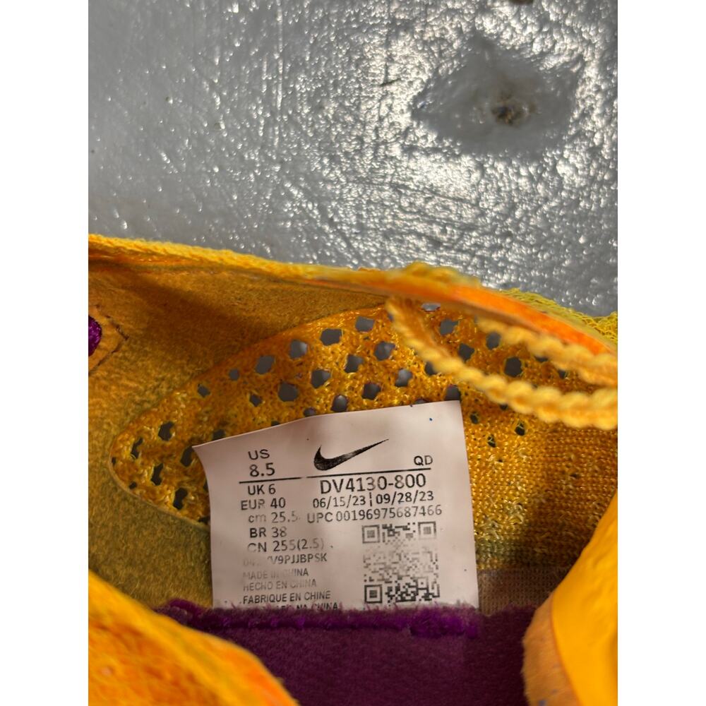 Nike ZoomX Vaporfly 3 Laser Orange Running Shoe Women US 8.5 - Picture 8 of 8